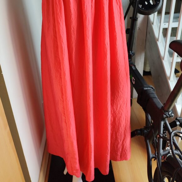 Mango Orange Long skirt - Picture 1 of 2